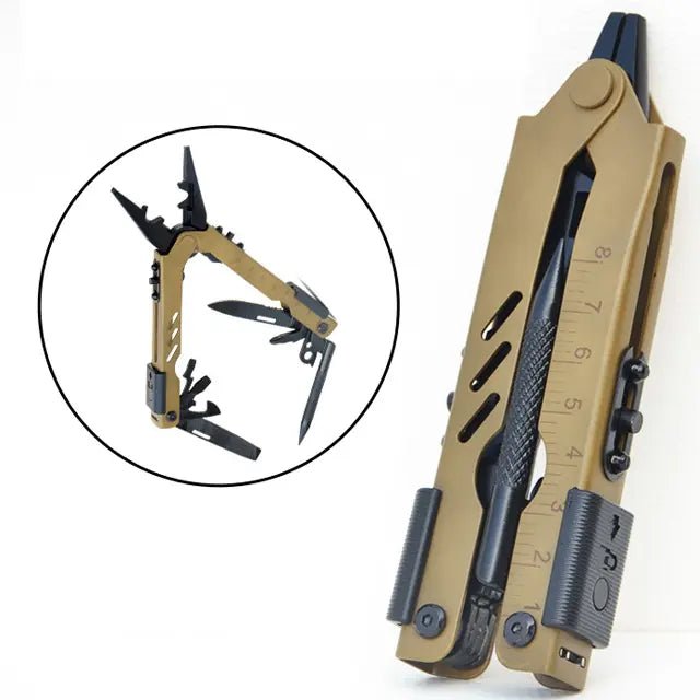 Stainless Steel Multitool with Pliers